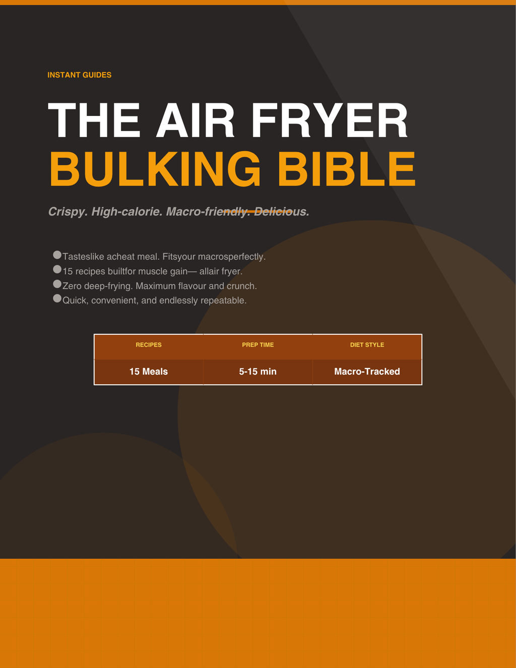 The Air Fryer Bulking Bible