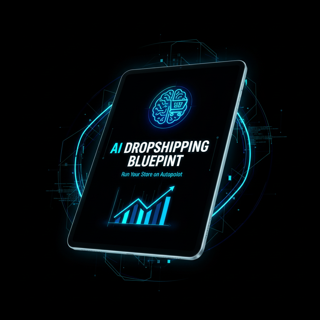AI Dropshipping Blueprint Mockup