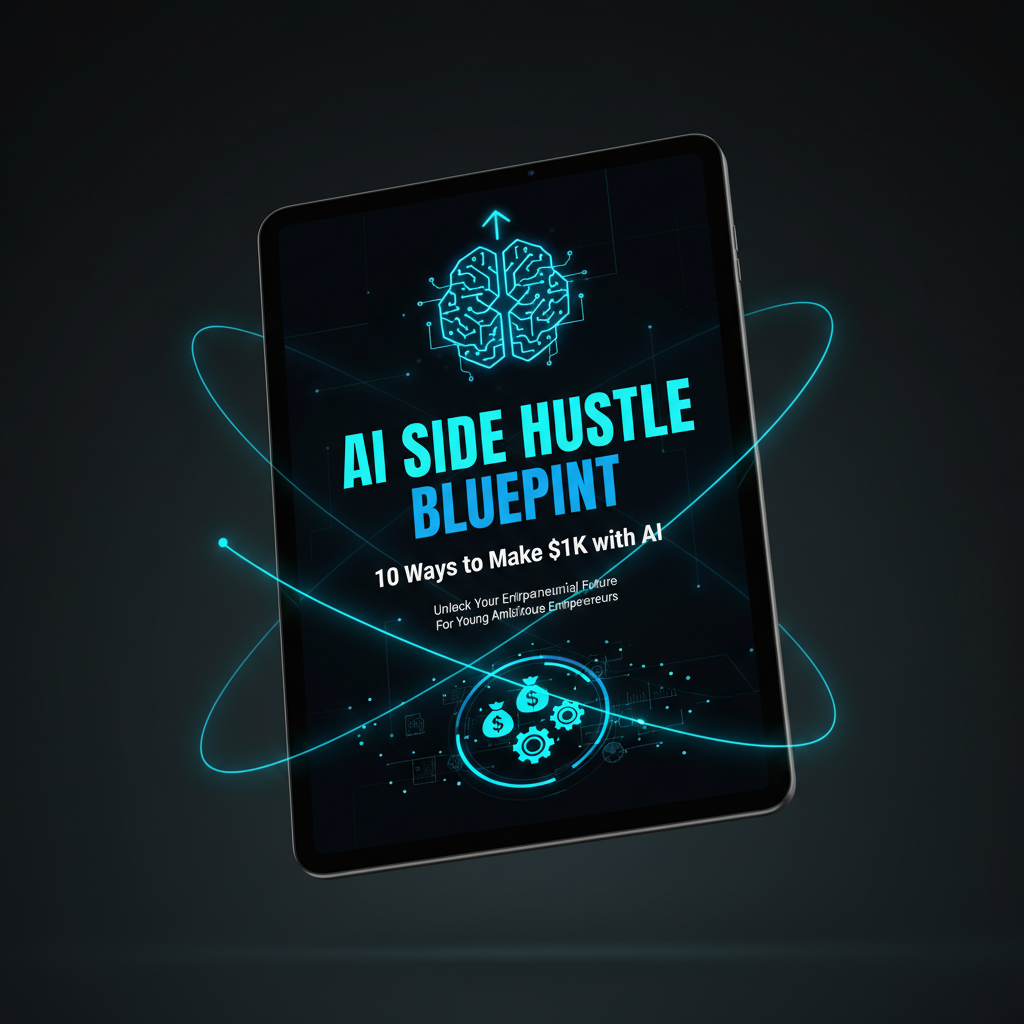 AI Side Hustle Blueprint Mockup
