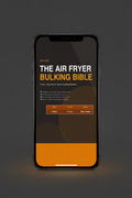 Air Fryer Bulking Bible — iPhone Mockup