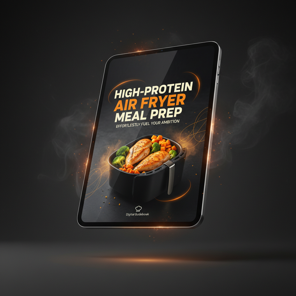 Air Fryer Meal Prep Mockup