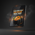 Air Fryer Meal Prep Mockup