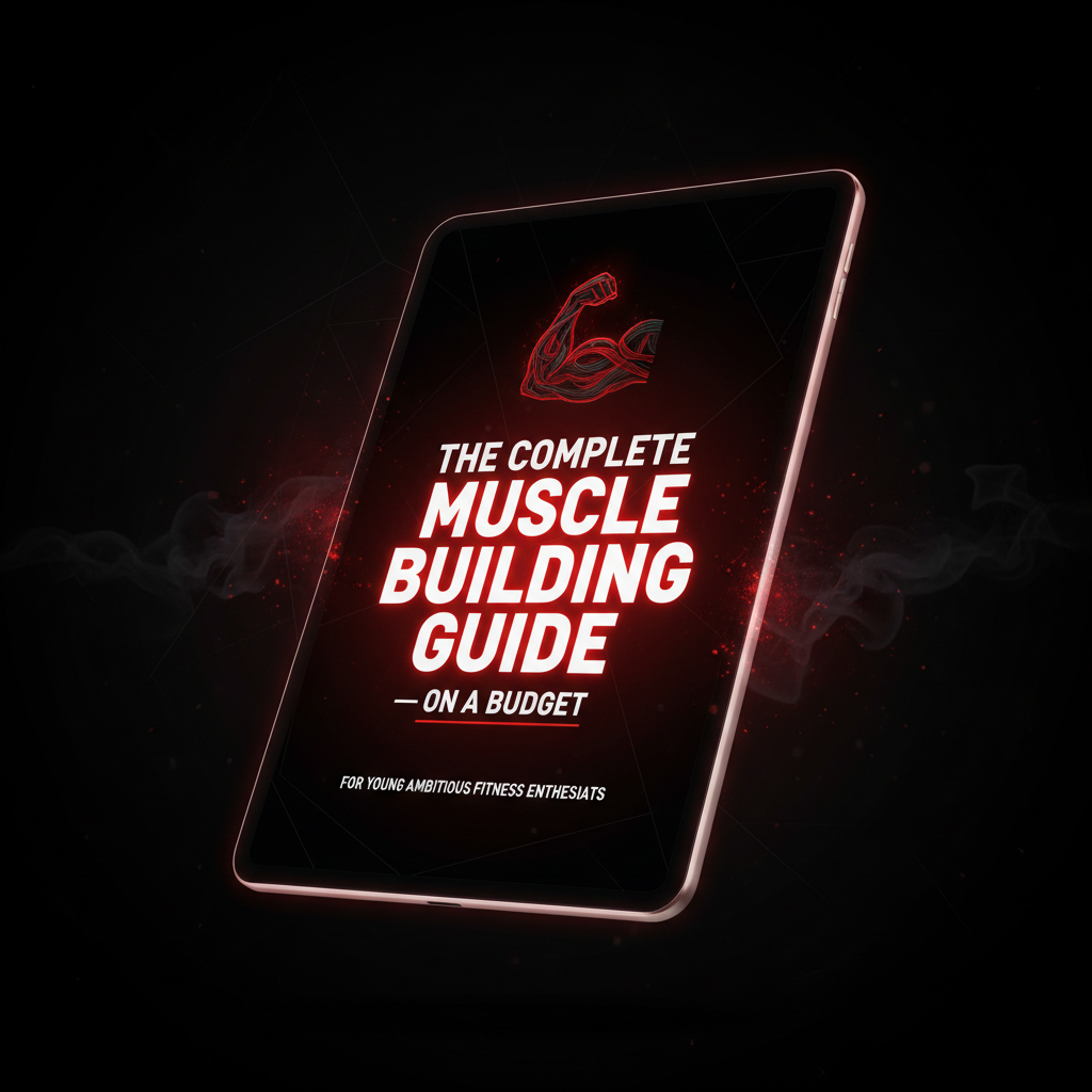 Muscle Building Guide Mockup