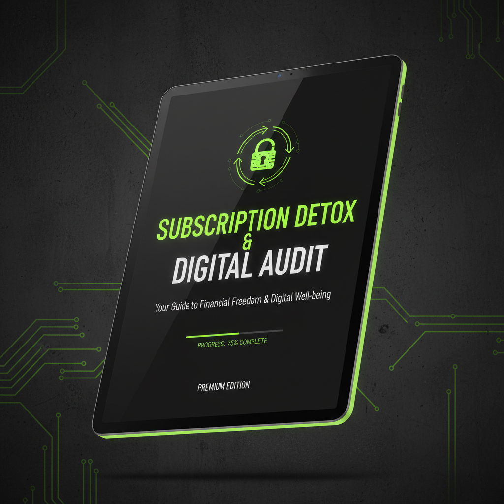 Subscription Detox Mockup